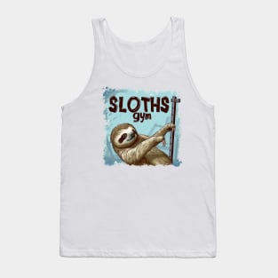 sloths gym Tank Top